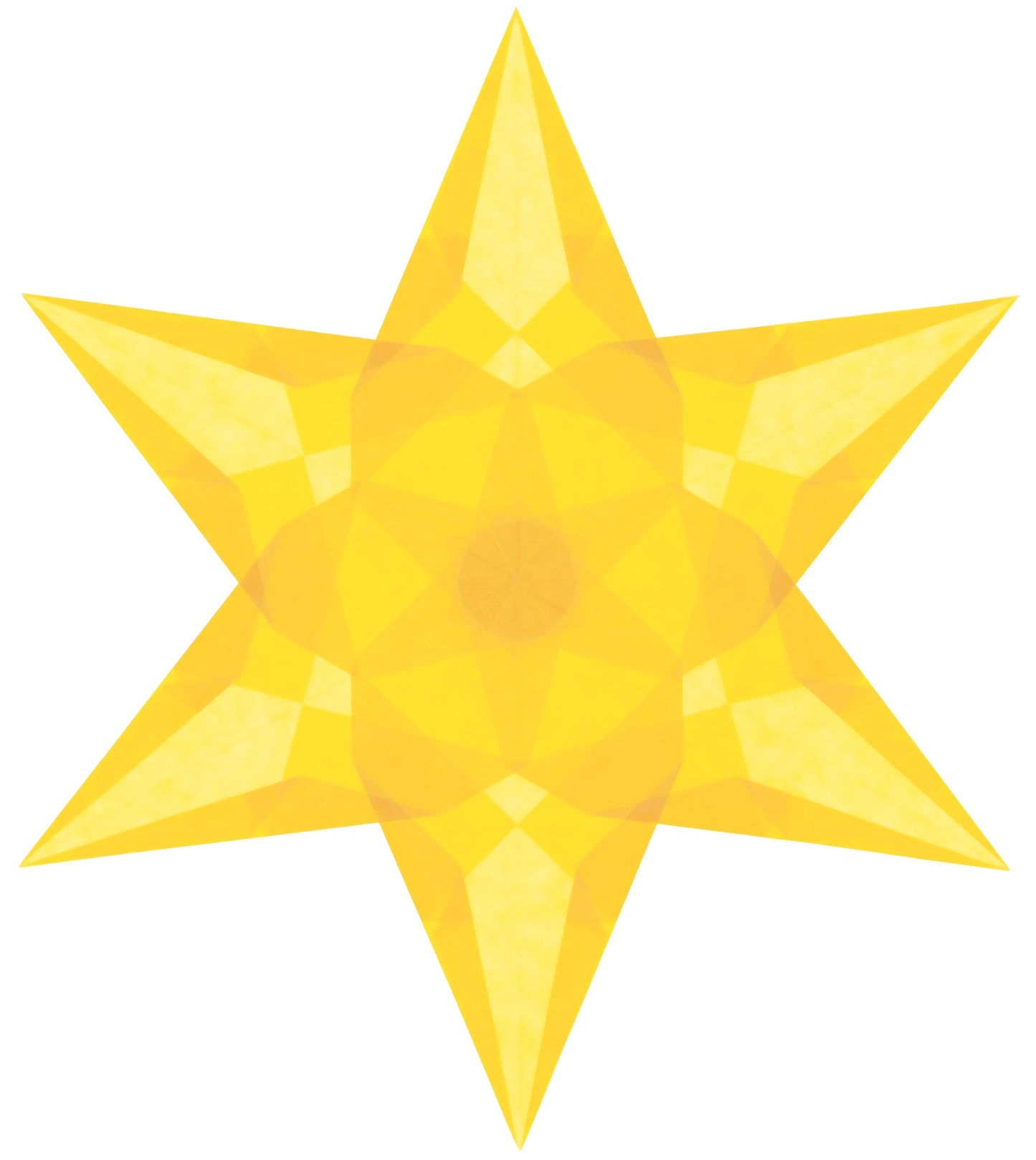 6 kinderleichte FENSTERSTERNE (Karminrot, Sonnengelb, Orange)