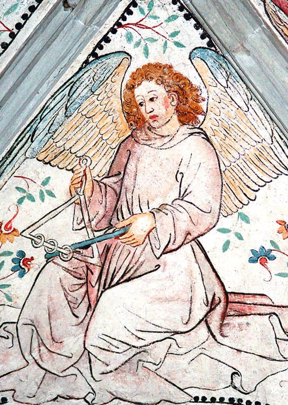 Engel mit Triangel