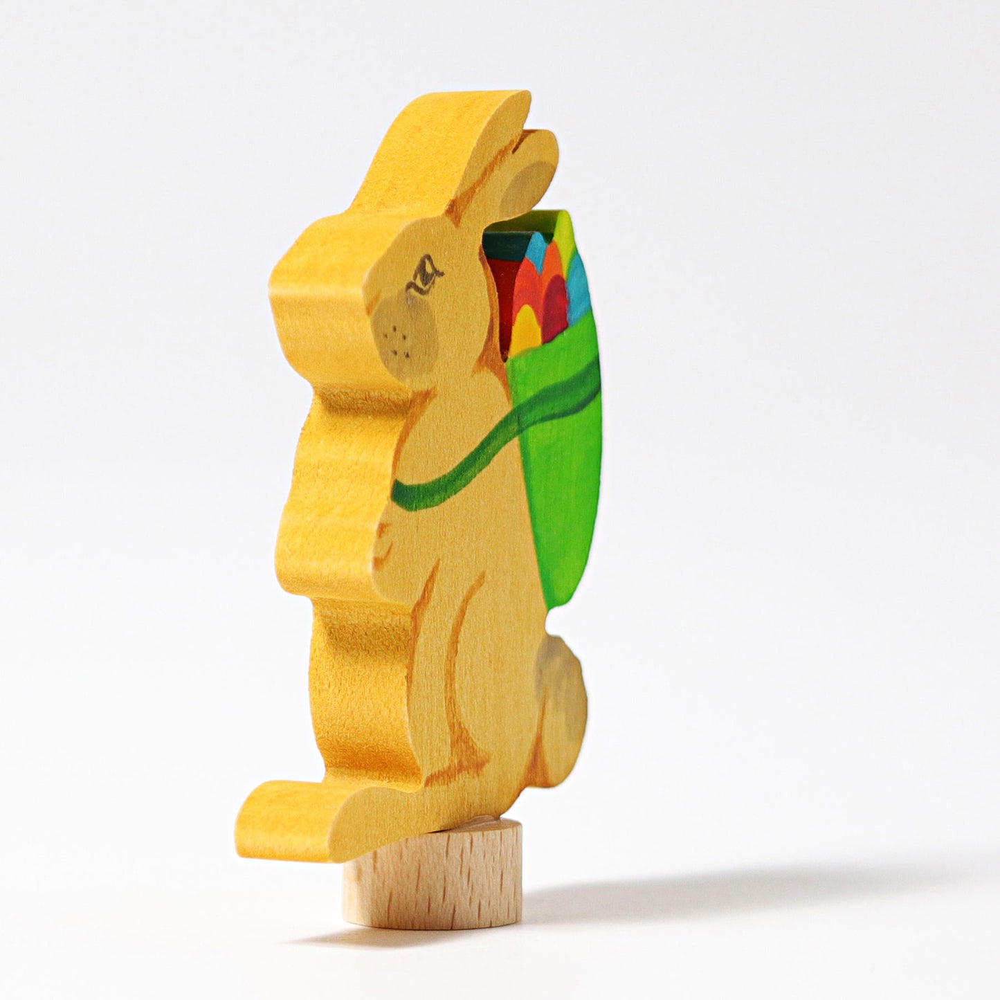 Steckfigur Hase mit Korb