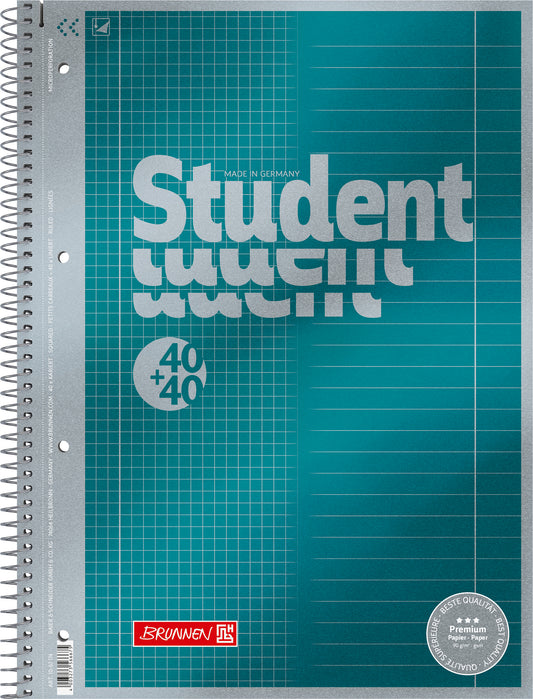 Collegeblock Duo A4 Lin.28+27 Premium