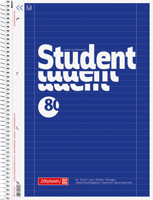 Collegeblock A4 Lin27 80Bl