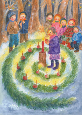 Adventsgärtlein im Wald