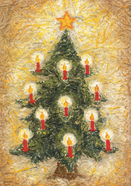 Tannenbaum mit Kerzen