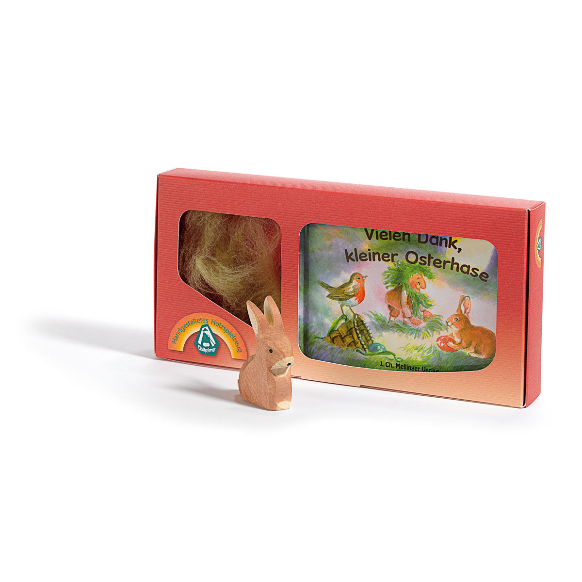 Vielen Dank, kleiner Osterhase (Set m. Buch)