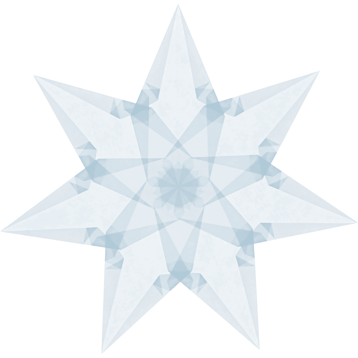 Faszinierende Fenstersterne (Hellblau, Hellgelb, Weiß) Art.-Nr. 014