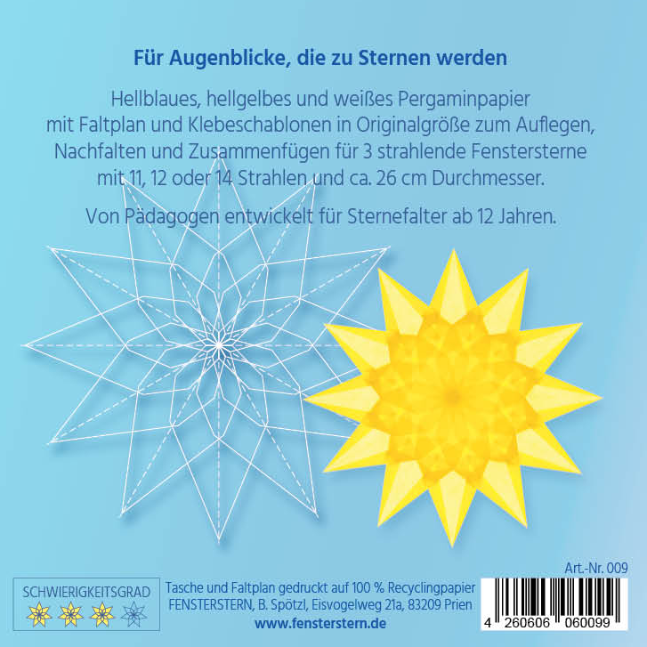 Wundervolle Fenstersterne