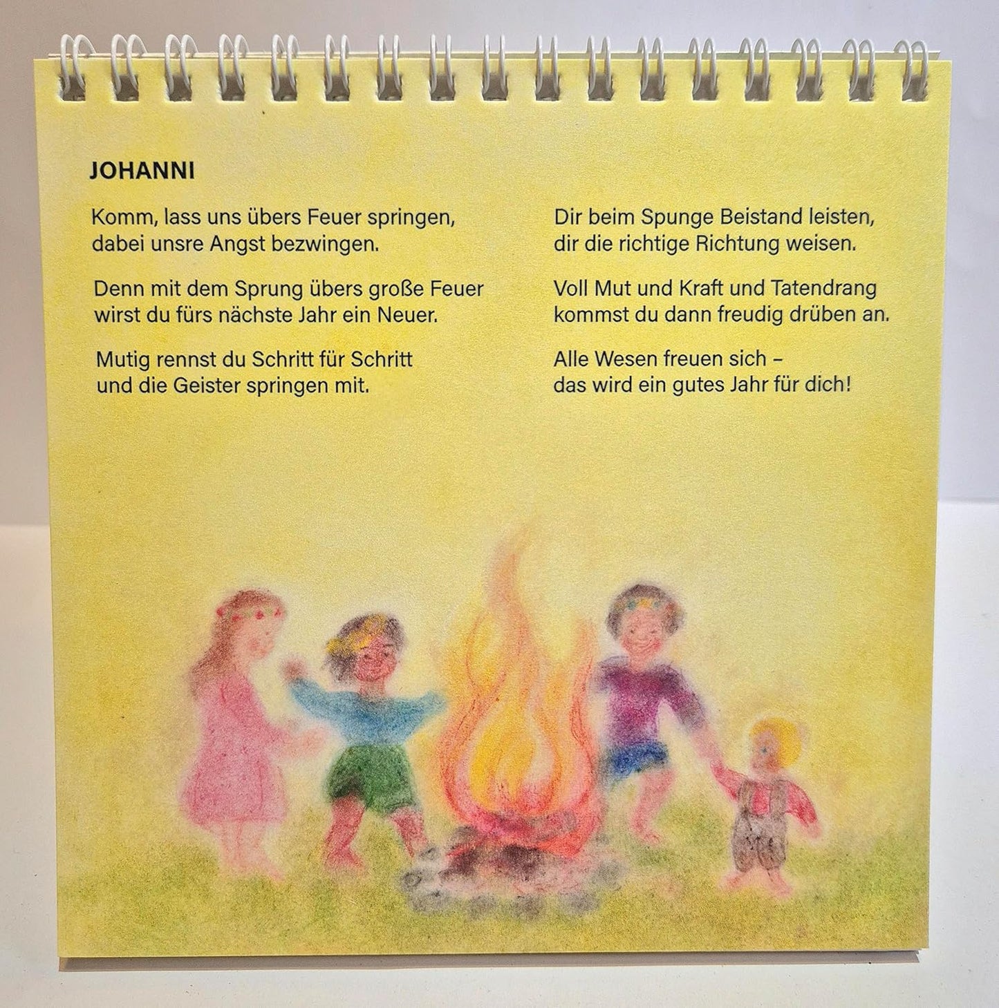 Des Jahres bunte Kinder - Kalender für den Jahreszeitentisch