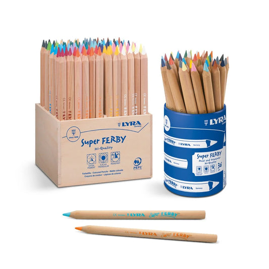 Lyra Super Ferby unlackiert in 25 verschiedenen Farben