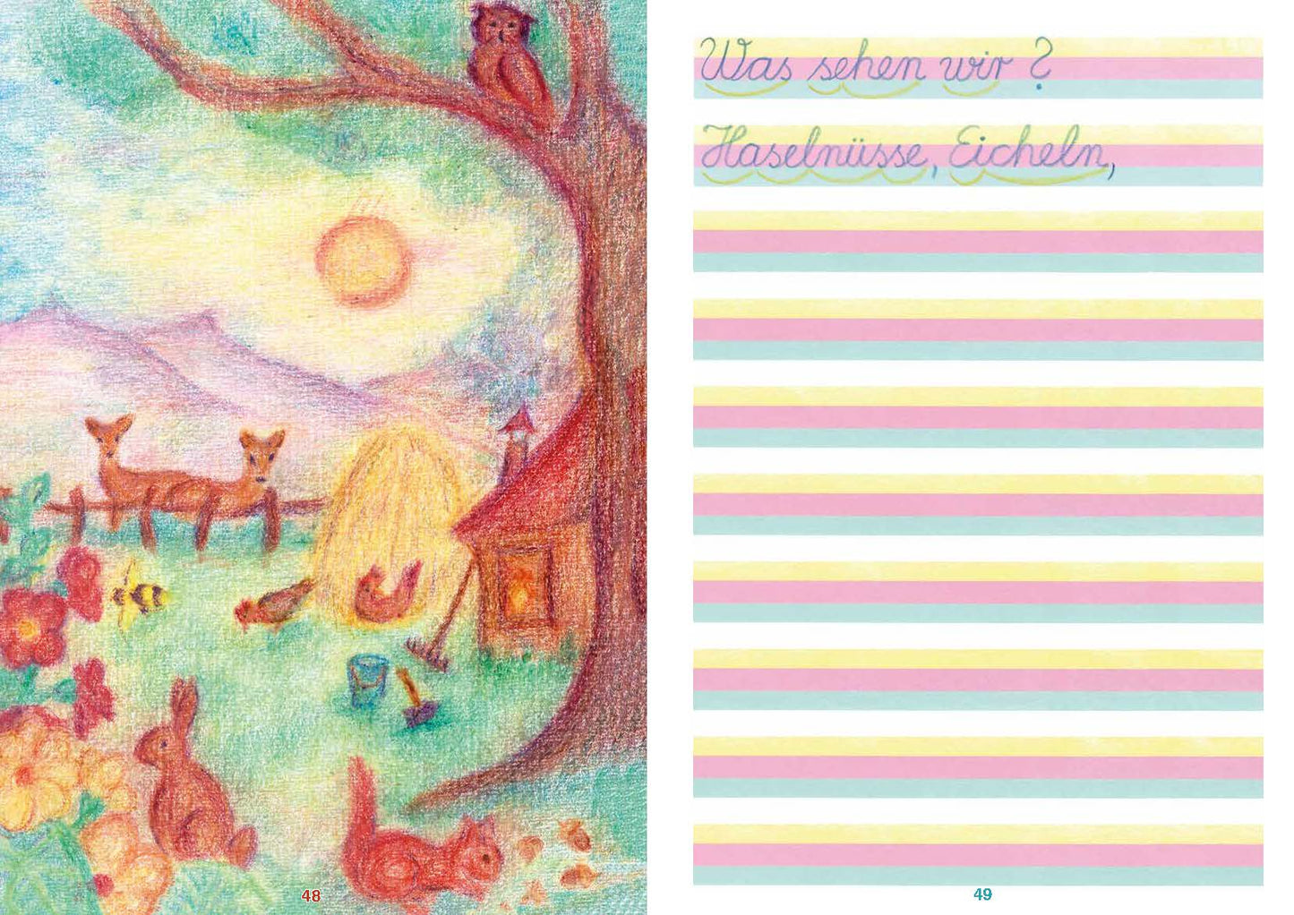 Schreibschrift schreiben mit Salome Heft 1 und 2