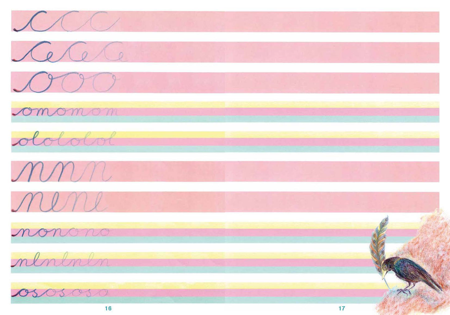 Schreibschrift schreiben mit Salome Heft 1 und 2