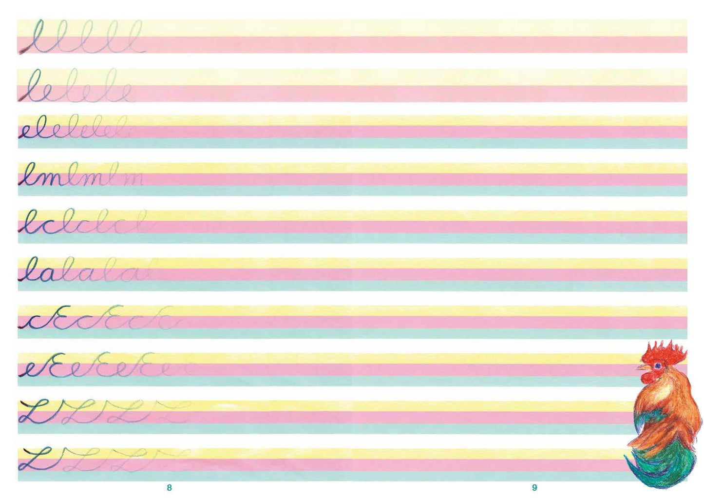 Schreibschrift schreiben mit Salome Heft 1 und 2