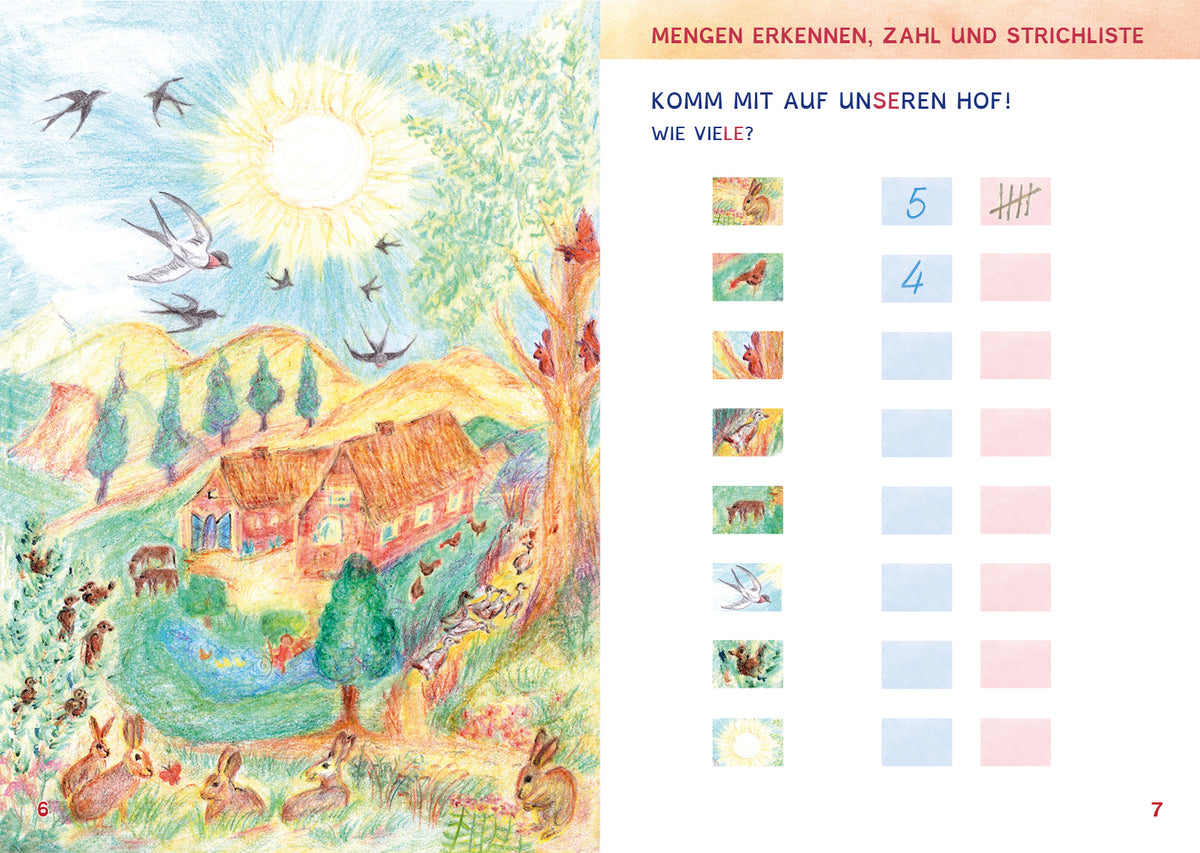 Rechengeschwister 1A